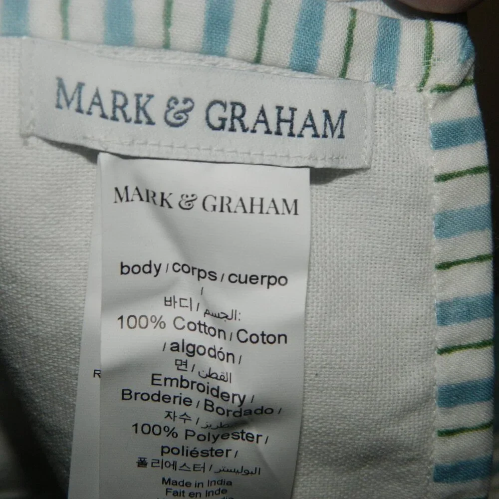 Mark & Graham Sports Embroidered Golf Dinner Napkins Set/3 